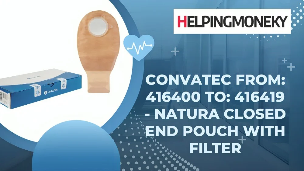 Convatec from: 416400 to: 416419 - Natura Closed-End Pouch with Filter